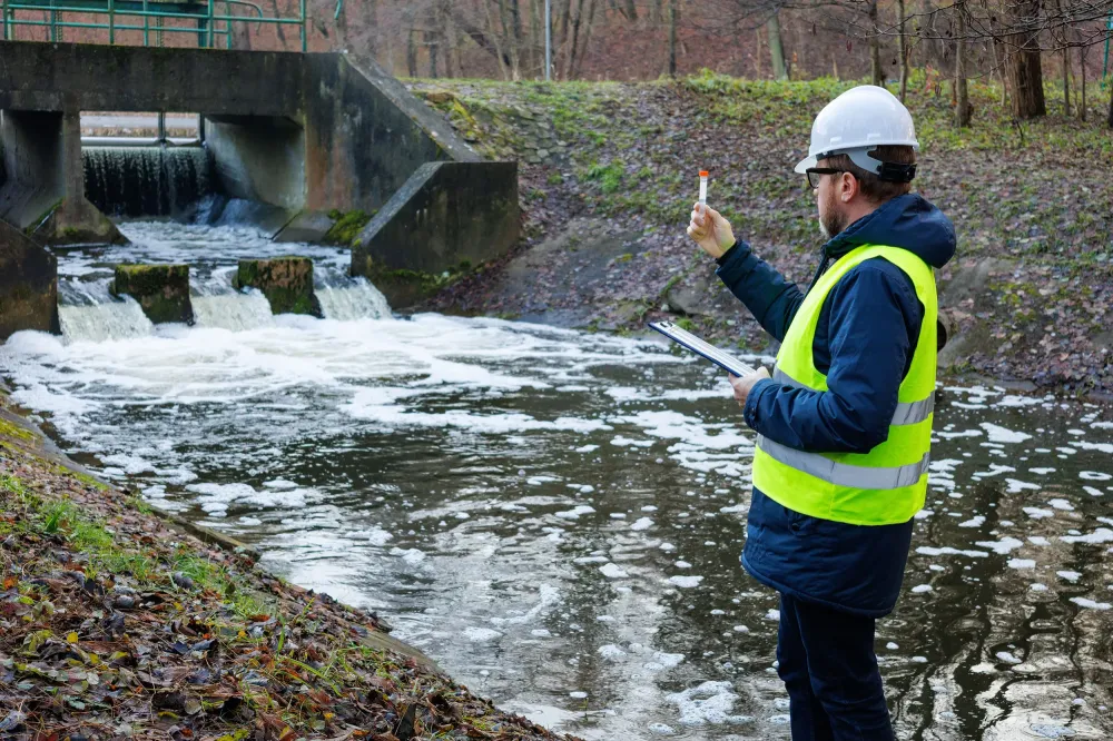 Contrôle des réseaux d'eau potable à Pont-Audemer